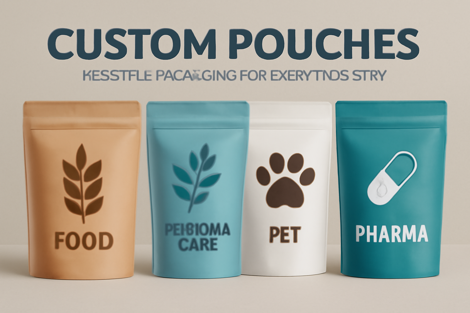 Custom Pouches: Versatile Packaging for Every Industry