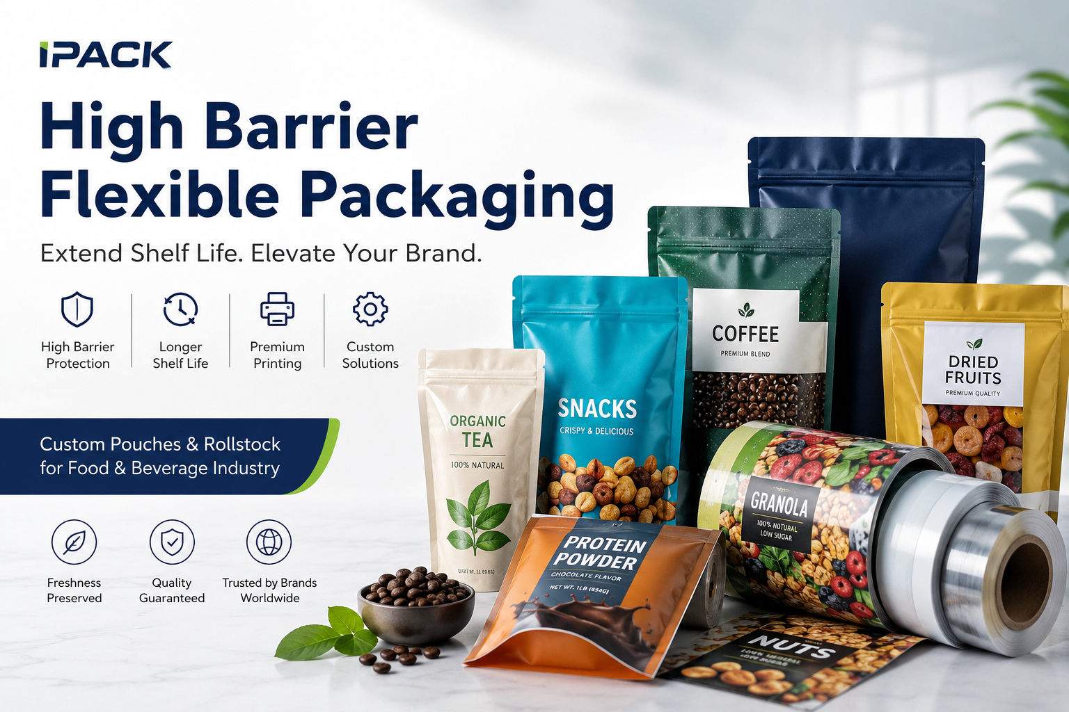 High Barrier Packaging for Food Brands